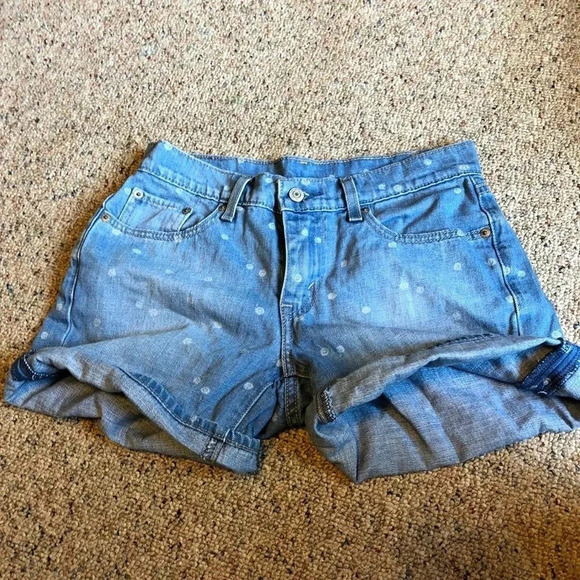 Levi’s Jeans Shorts Women Size W27 - Picture 1 of 5